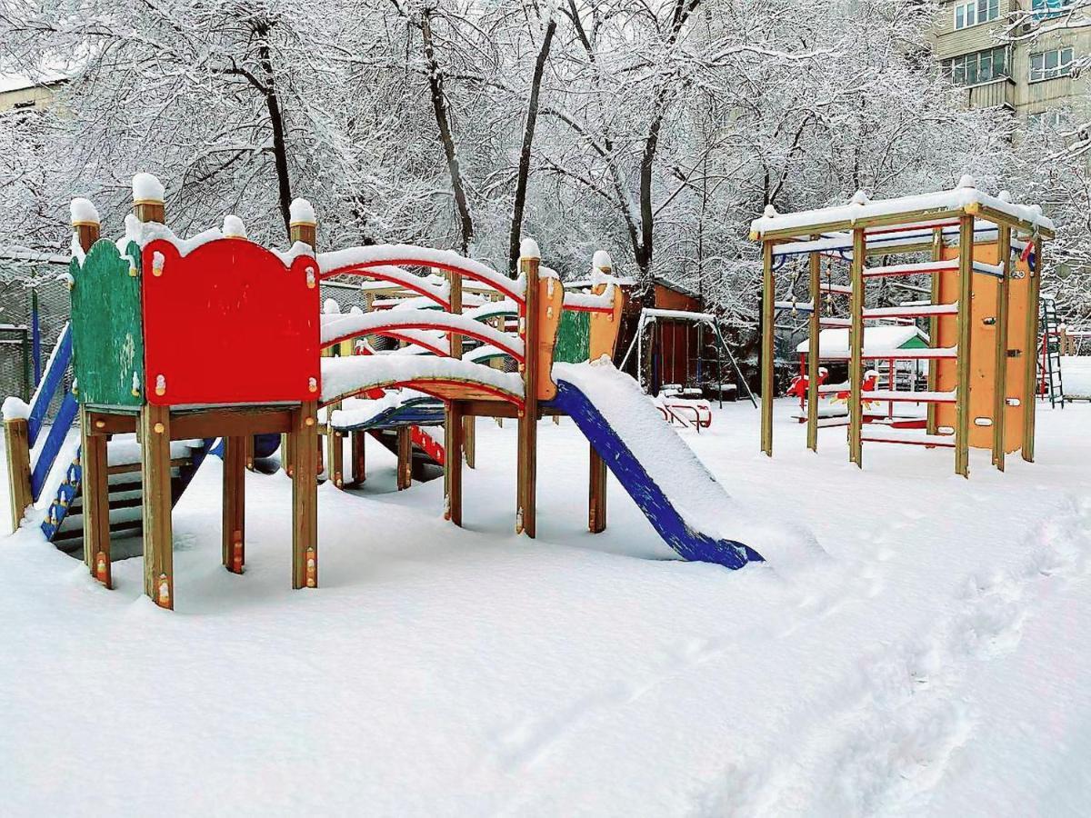 "Современный Уют" Квартира Almaty Bagian luar foto